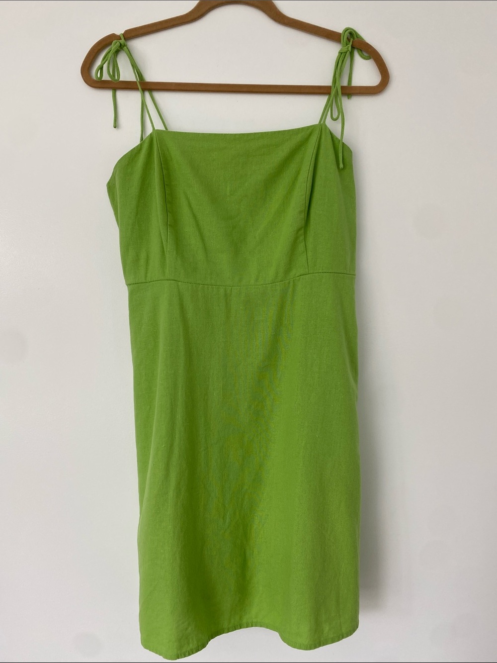 Old Navy Green Tie-Strap Summer Dress